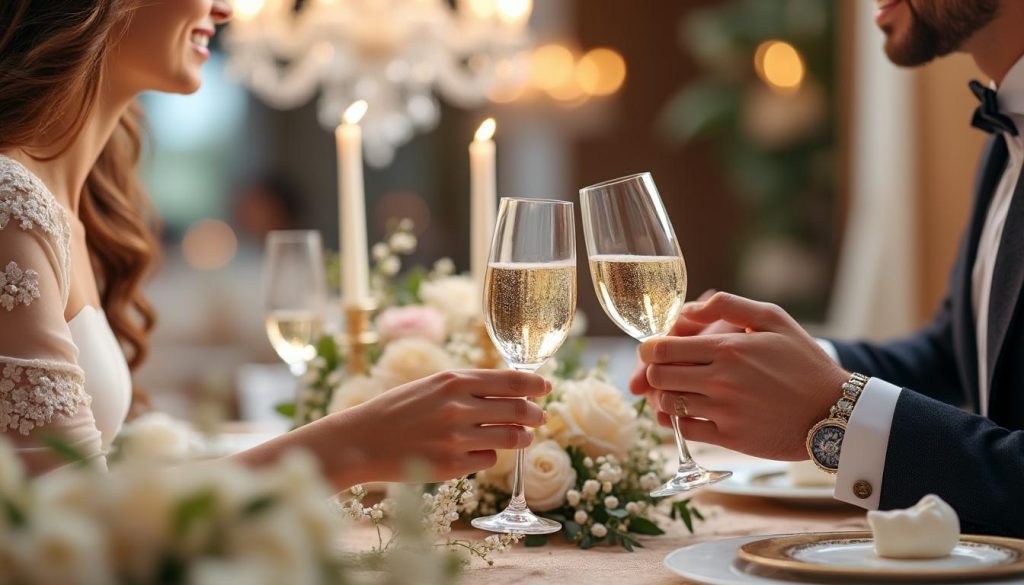 célébrez vos noces de cristal avec élégance et raffinement. découvrez des idées uniques pour marquer 15 ans de mariage et créer des souvenirs inoubliables.